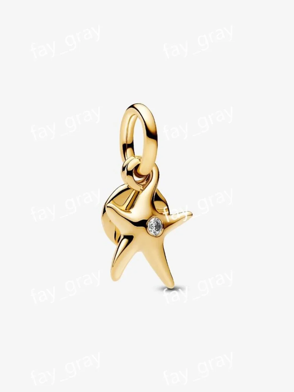 Pandora Starfish Double Dangle Charm